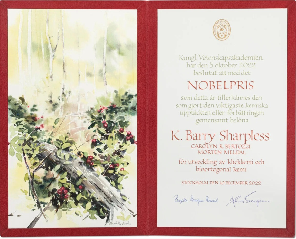 Nobelpris i kemi 2022, K. Barry Sharpless