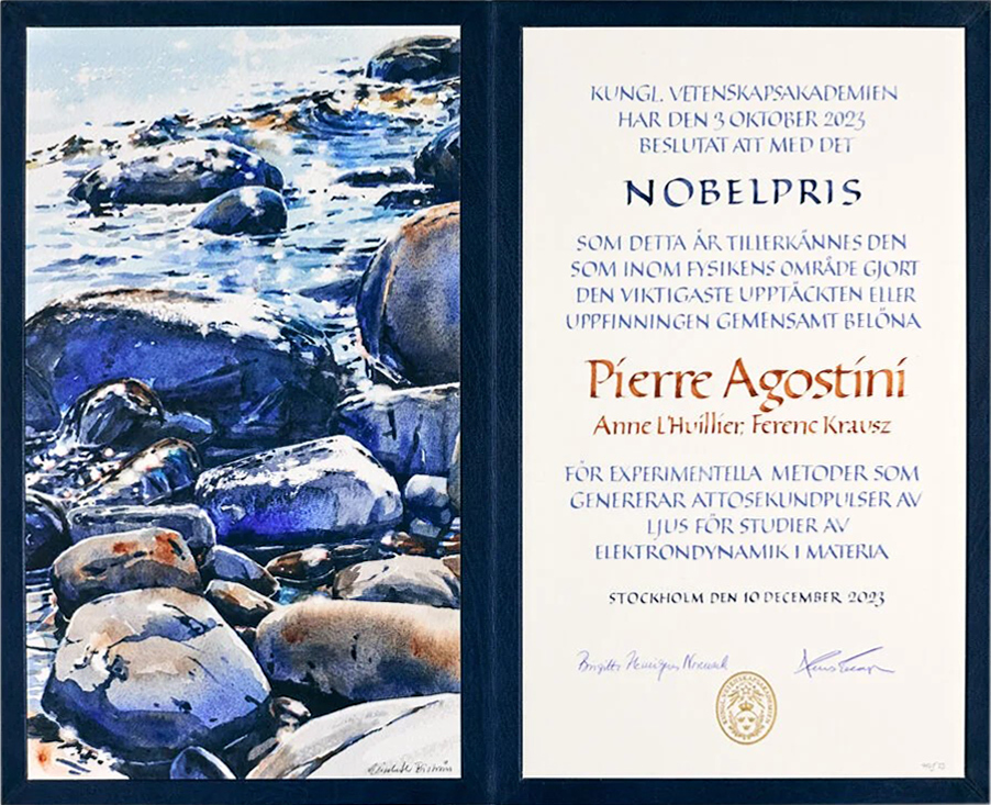 Nobelpris i fysik 2023, Pierre Agostini