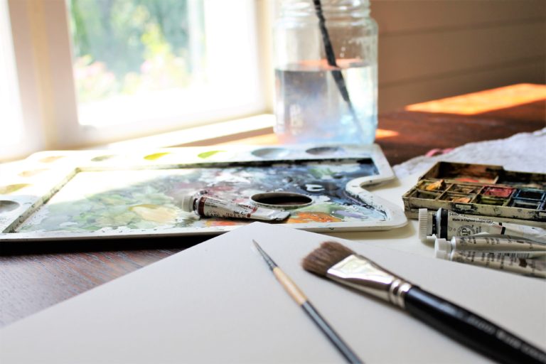 Får det lov att vara en liten akvarellskola?