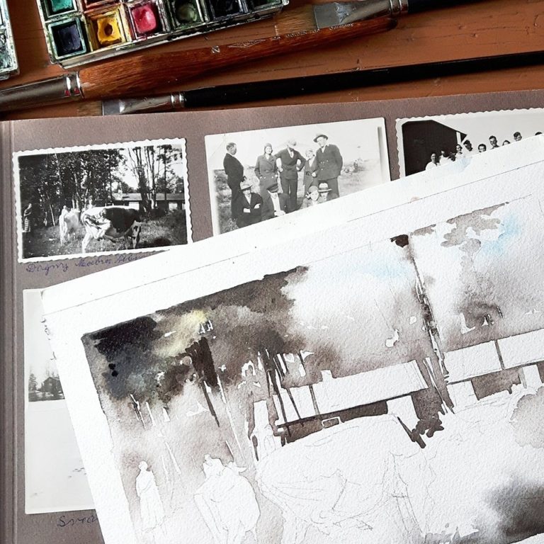 Akvarellskolan del fem: knep och knåp kring komposition