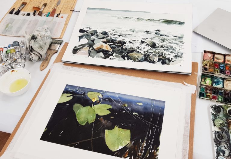 En kreativ kurshelg i Umeå