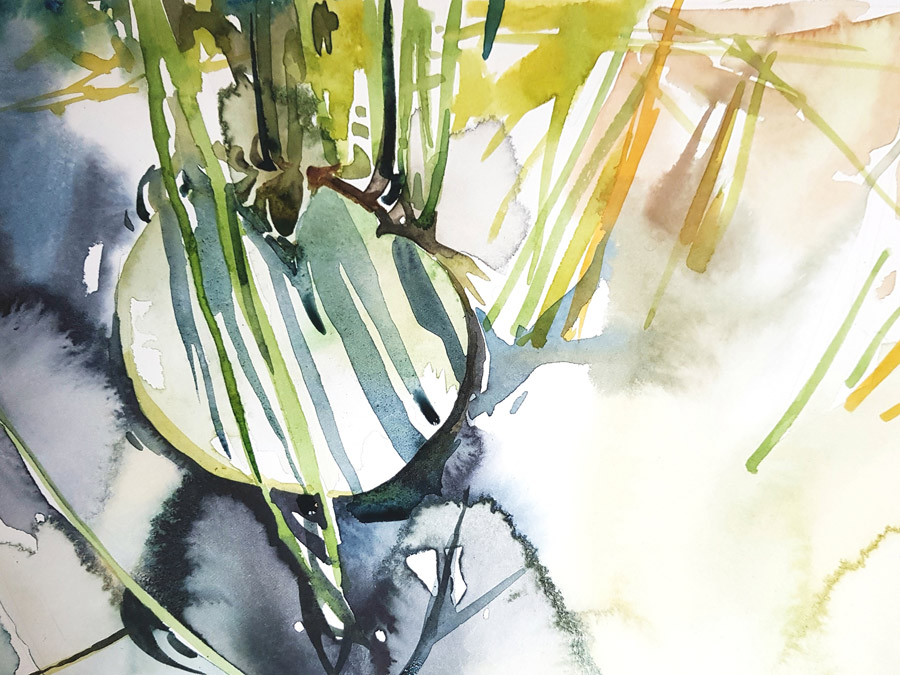 Elisabeth Biström akvarell