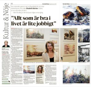 Elisabeth Biström i Norrtelje Tidning