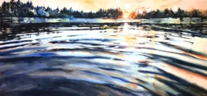 Elisabeth Biström akvarell