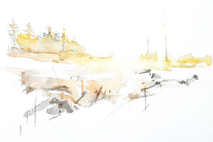 Akvarell Elisabeth Biström