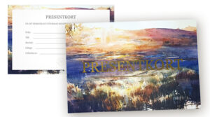 Presentkort från Elisabeth Biström, konstnär