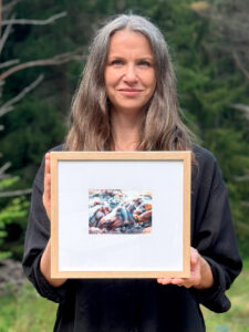 Akvarell, "Skimmer", Elisabeth Biström