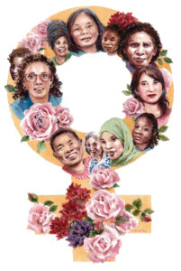 Illustration till avhandling, av akvarellkonstnär Elisabeth Biström