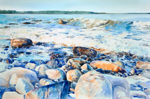 Akvarell av Elisabeth Biström