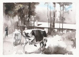 Elisabeth Biström akvarell