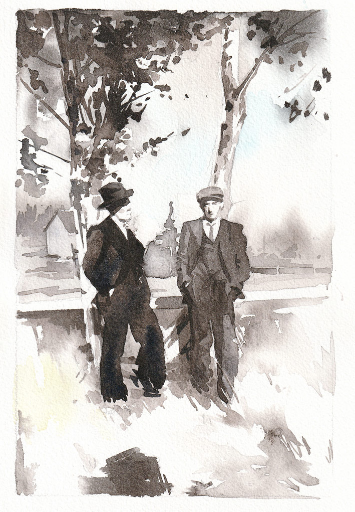 Akvarell Elisabeth Biström